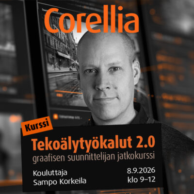 Grafia kouluttaa: Tekoälytyökalut 2.0 – graafisen suunnittelijan jatkokurssi
